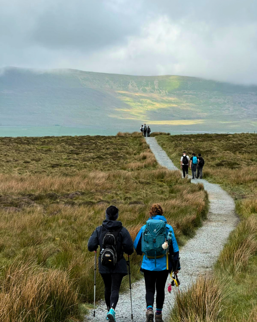 Example of Christie to Courmacs,walk,charity