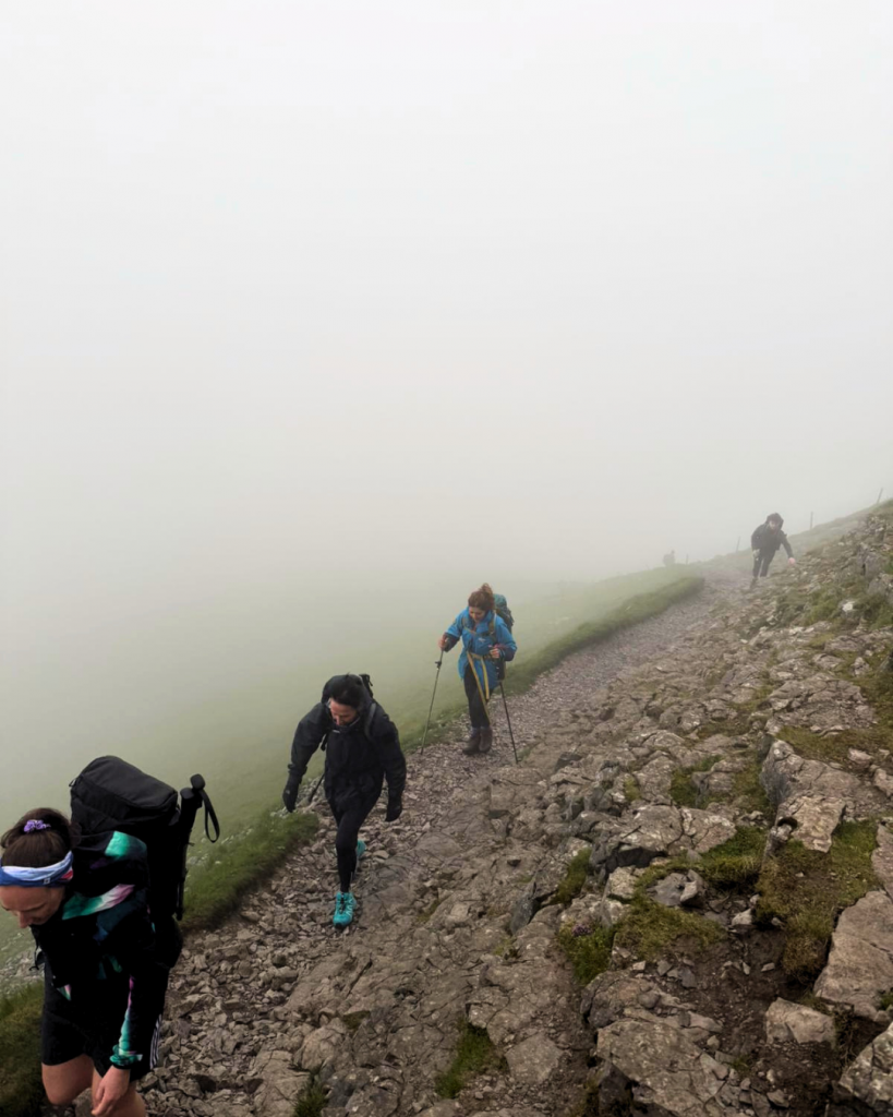 Example of Christie to Courmacs,walk,charity