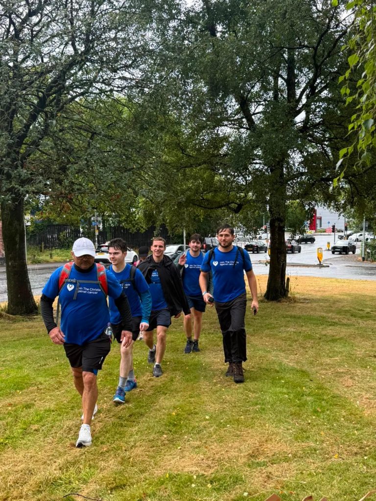 Example of Christie to Courmacs,walk,charity