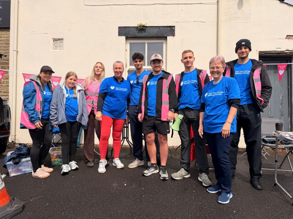 Example of Christie to Courmacs,walk,charity