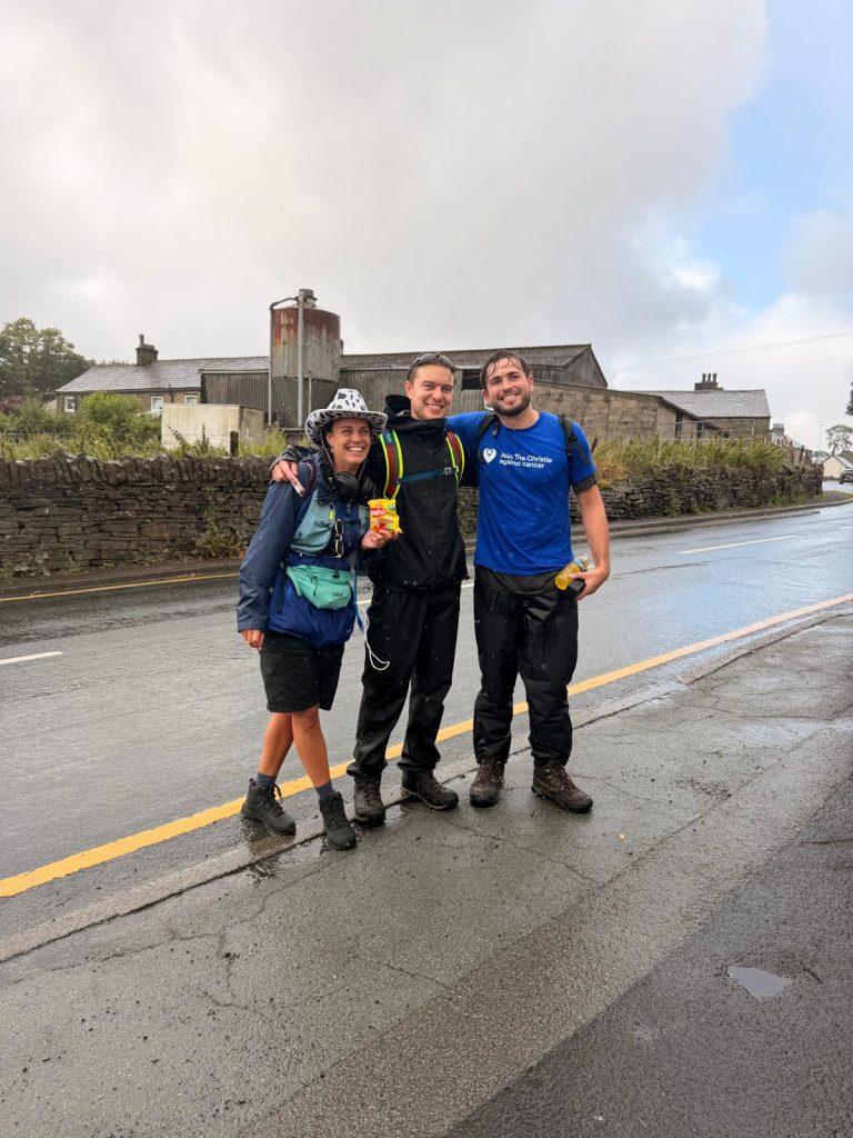 Example of Christie to Courmacs,walk,charity